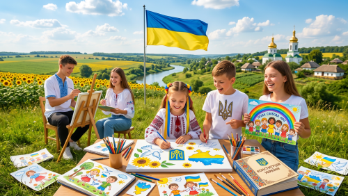 ІV Всеукраїнський конкурс дитячо-юнацької творчості до Дня Конституції України 